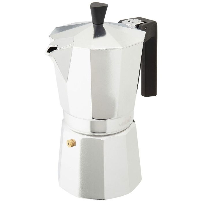 Cafetera Italiana Valira VITRO 9T Plateado Aluminio 9 Tazas 2 Cafetera Italiana Valira VITRO 9T Plateado Aluminio 9 Tazas 2