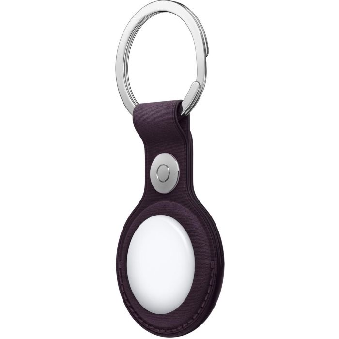 Apple AirTag FineWoven Key Ring - Blackberry 1