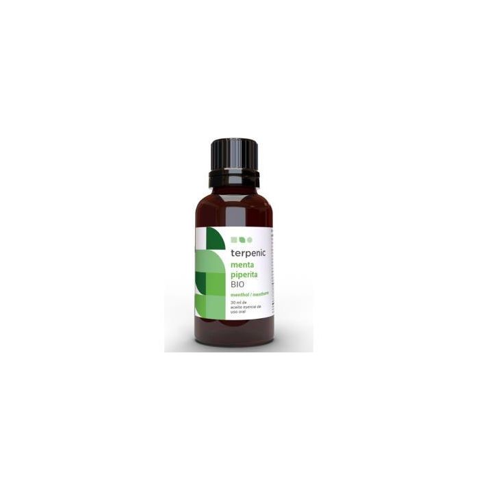 TERPENIC Menta Piperita Aceite Esencial Bio 30ml para tónico circulatorio, analgésico y estimulante