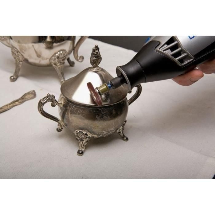 Dremel Cepillo abrasivo de precisión, grano 36, con cerdas flexibles para desbarbar, limpiar y pulir sin dañar la base 3 Dremel Cepillo abrasivo de precisión, grano 36, con cerdas flexibles para desbarbar, limpiar y pulir sin dañar la base 3