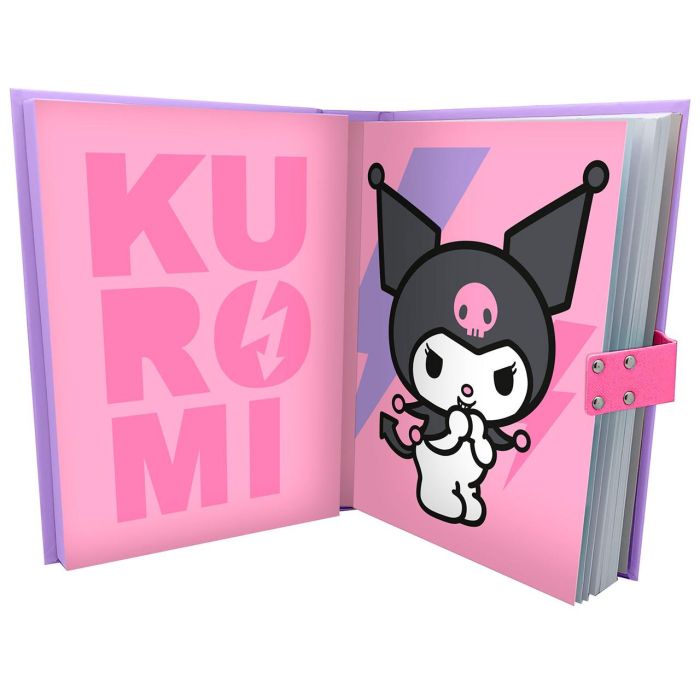 Kids Euroswan Diario Secreto Electrónico con Sonido y Luces Kuromi. Regalo para Niñas +6 Años 1