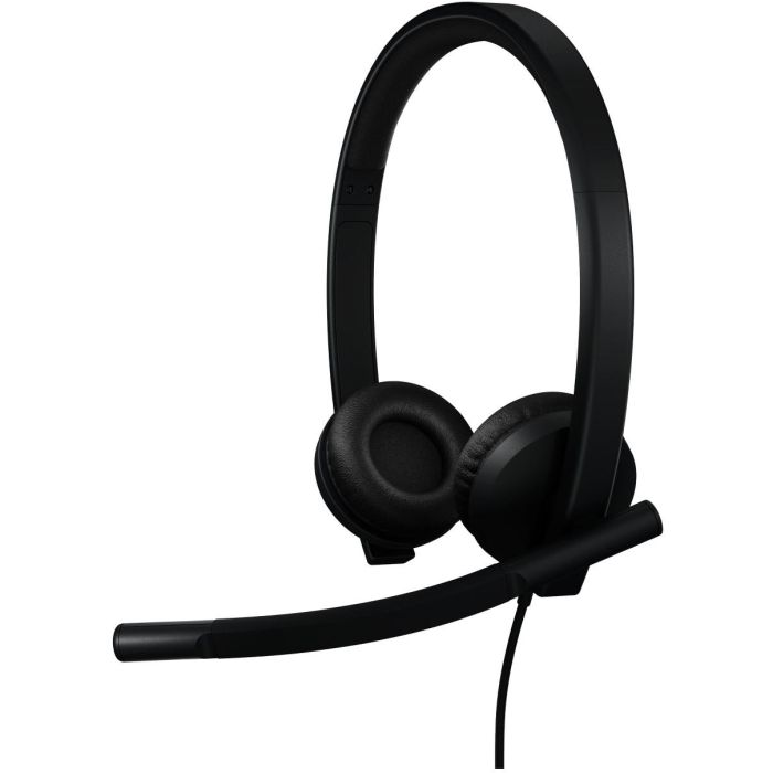 Logitech H570e Auriculares USB Estéreo para Oficina y Centro de Llamadas con Conexión USB-A