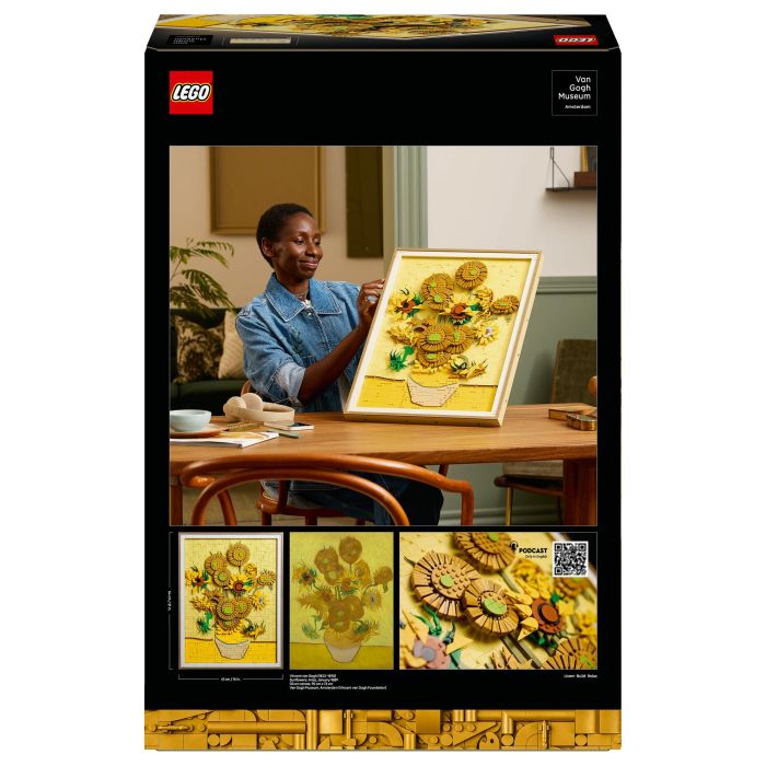 Lego 31215 Vincent van Gogh Girasoles - Arte mural, Construcción para adultos 38