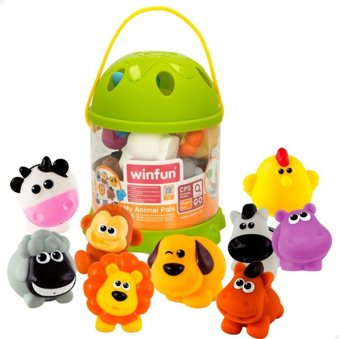 Set de Animales de Granja Winfun Plástico 10 Piezas 6 x 5,5 x 5 cm (6 Unidades) 4 Set de Animales de Granja Winfun Plástico 10 Piezas 6 x 5,5 x 5 cm (6 Unidades) 4