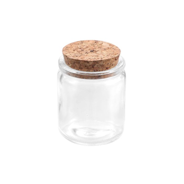 Tarrito de vidrio con tapón de corcho 55 ml - La Mediterranea (36 Unidades) 3 Tarrito de vidrio con tapón de corcho 55 ml - La Mediterranea (36 Unidades) 3
