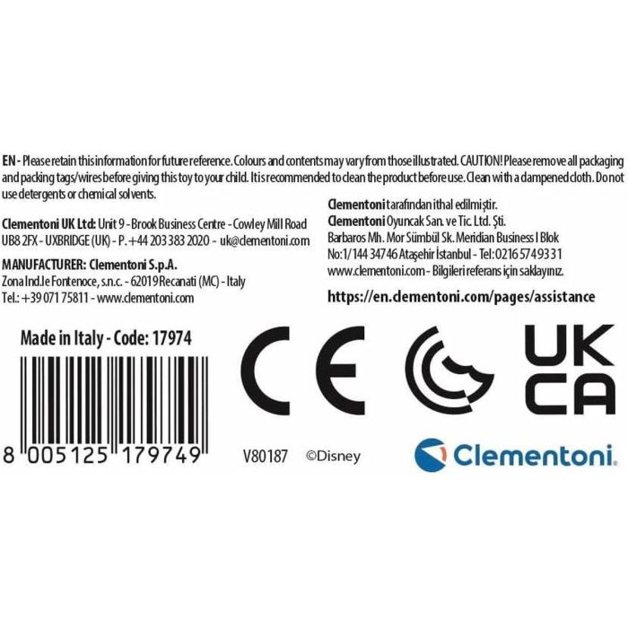 Clementoni 8005125179749 Punto de autobús Clemmy 7