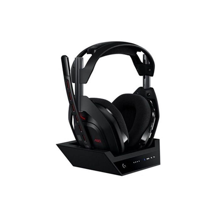Logitech G LOG1737996785808 Auriculares Inalámbricos Astro A50 Lightspeed Pro-G Graphene para Gaming Xbox, PS5, Switch, PC/Mac Negro