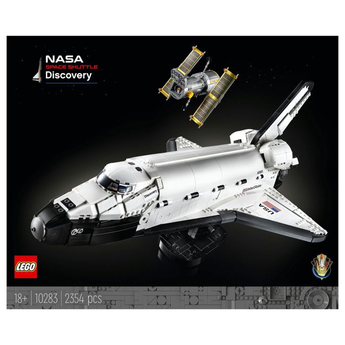 LEGO Creator Expert NASA Spaceshuttle Discovery - Set de construcción 2354 piezas, Maqueta del Transbordador Espacial, para adultos y fans 10