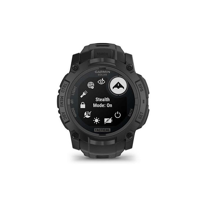 Garmin Instinct® 3 Solar Tactical Edition - Reloj Inteligente GPS, 50 mm, Pantalla AMOLED Táctil, Energía Solar, 40 Días Batería, Negro, Unisex Garmin Instinct® 3 Solar Tactical Edition - Reloj Inteligente GPS, 50 mm, Pantalla AMOLED Táctil, Energía Solar, 40 Días Batería, Negro, Unisex