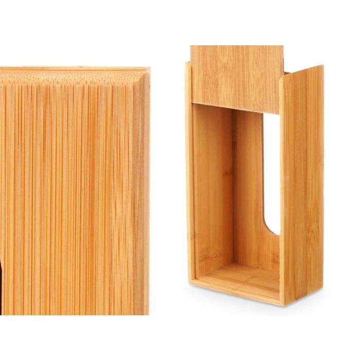 Caja Portapañuelos de Bambú Berilo 25x8x13 cm - Natural (12 Unidades) 3 Caja Portapañuelos de Bambú Berilo 25x8x13 cm - Natural (12 Unidades) 3