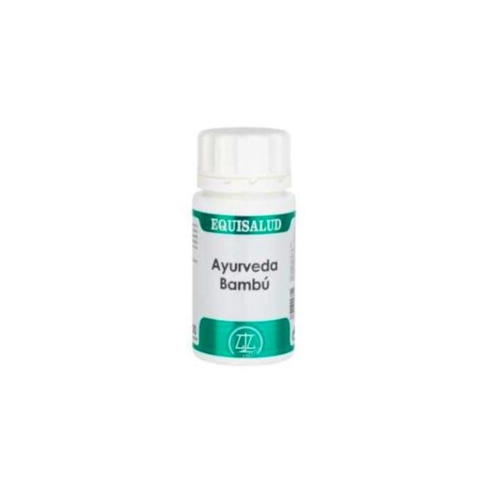 Holofit Holofit Ayurveda Bambú 50 cápsulas. Favorece tejido conectivo, huesos, piel, cabellos y uñas. Fuente de sílice orgánico.