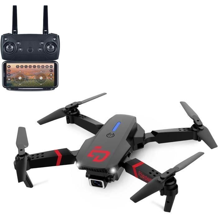 Elite Drone MKX - Drone - TURBO CHALLENGE - Dispositivo volador - Negro - 2 Baterías Recargables y Baterías Incluidas Elite Drone MKX - Drone - TURBO CHALLENGE - Dispositivo volador - Negro - 2 Baterías Recargables y Baterías Incluidas
