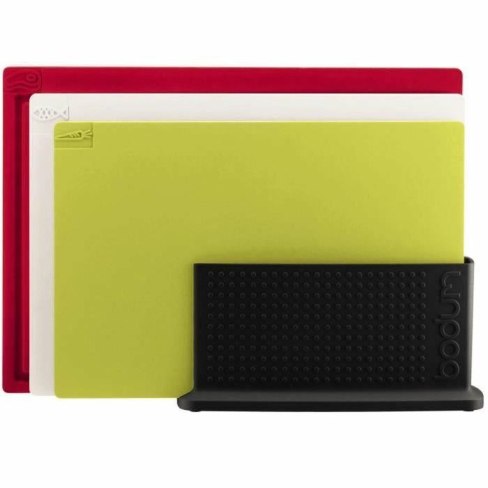 Bodum BOD0699965099633 Tabla de Cortar con Soporte Set Bistro - Colores Surtidos 0 Bodum BOD0699965099633 Tabla de Cortar con Soporte Set Bistro - Colores Surtidos 0
