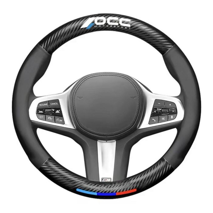 Funda para Volante OCC Motorsport OCCFV0050 Negro 38 cm 5 Funda para Volante OCC Motorsport OCCFV0050 Negro 38 cm 5