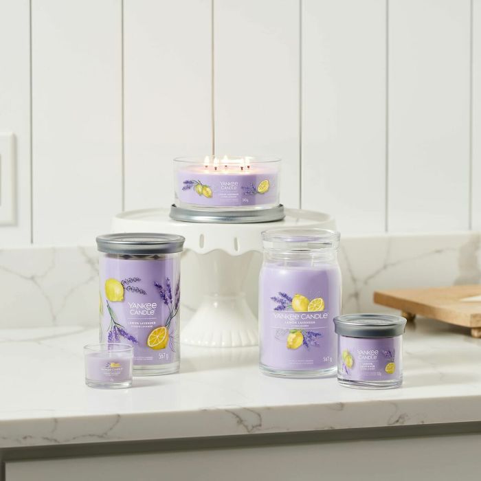 Vela Perfumada Yankee Candle 1629970E Morado 4 Vela Perfumada Yankee Candle 1629970E Morado 4