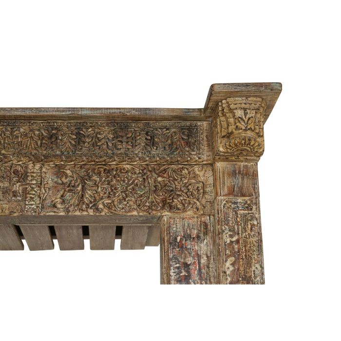 Mueble Bar Item Home DKD Home Decor Natural 66 x 247 x 158 cm 3