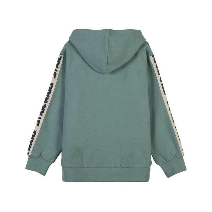 Sudadera con Capucha Niño The Mandalorian Verde 7 Años 1 Sudadera con Capucha Niño The Mandalorian Verde 7 Años 1