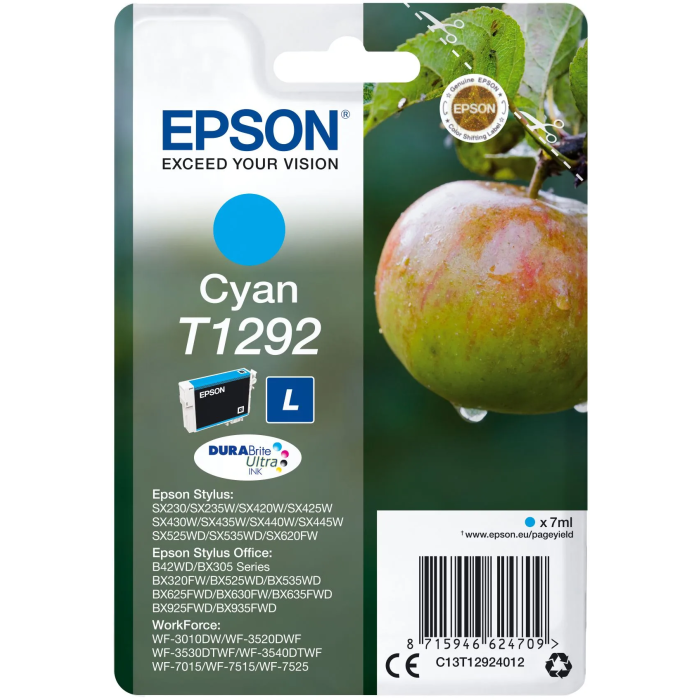 Epson Cartucho Cian Stylus SX420W/425W/ Office BX305F/320FW 0 Epson Cartucho Cian Stylus SX420W/425W/ Office BX305F/320FW 0