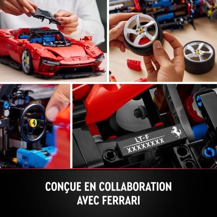 LEGO Technic 42143 Ferrari Daytona SP3, Auto en miniatura, Modelo para construir, Adultos 5 LEGO Technic 42143 Ferrari Daytona SP3, Auto en miniatura, Modelo para construir, Adultos 5