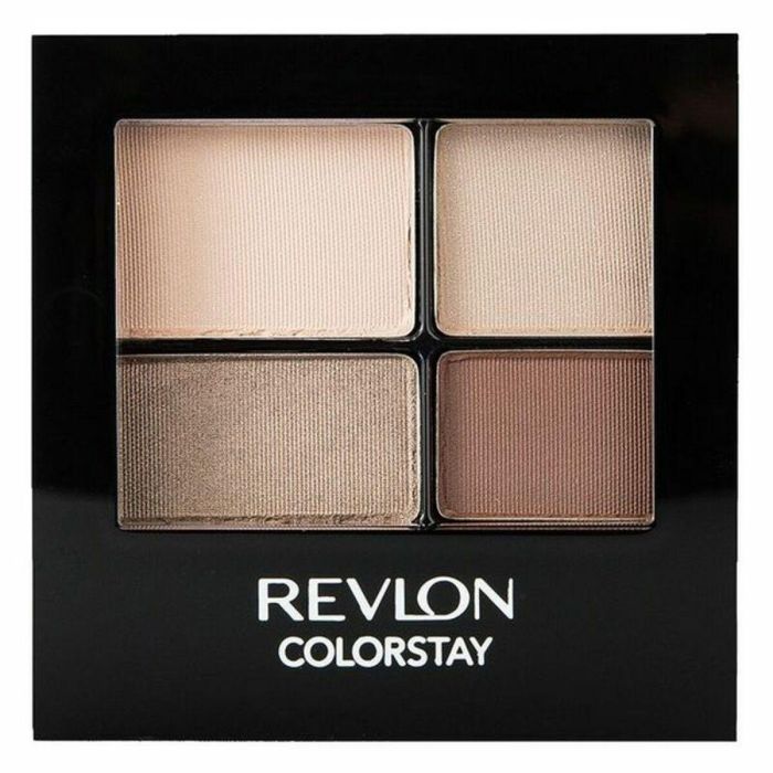 Revlon #500-Addictive Sombra de Ojos Cuarteto Colorstay 16 Horas Larga Duración, Oftalmológicamente Probada 4.8g 0 Revlon #500-Addictive Sombra de Ojos Cuarteto Colorstay 16 Horas Larga Duración, Oftalmológicamente Probada 4.8g 0