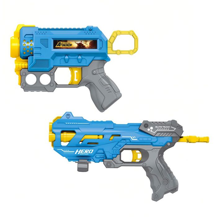 Pack 2 Pistolas Blaster,Mascara Y 12 Dardos T01032 3