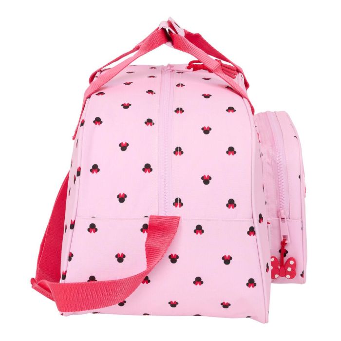 Bolsa de Deporte Minnie Mouse Naive Rosa 40 x 24 x 23 cm 2