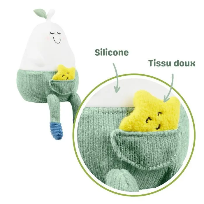 Badabulle Luz nocturna de silicona BERTILLE Nomad BAD3661276184138 Luz suave 1 Badabulle Luz nocturna de silicona BERTILLE Nomad BAD3661276184138 Luz suave 1