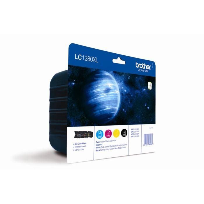 BROTHER Pack cartuchos Negro, Cian, Magenta y Amarillo MFCJ6510DW/MFCJ6710DW/MFCJ6910DW, . 2.400 pa