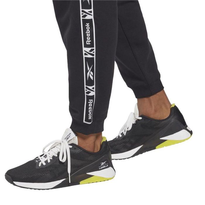 Pantalón Largo Deportivo Reebok Ri Tape Negro 3 Pantalón Largo Deportivo Reebok Ri Tape Negro 3