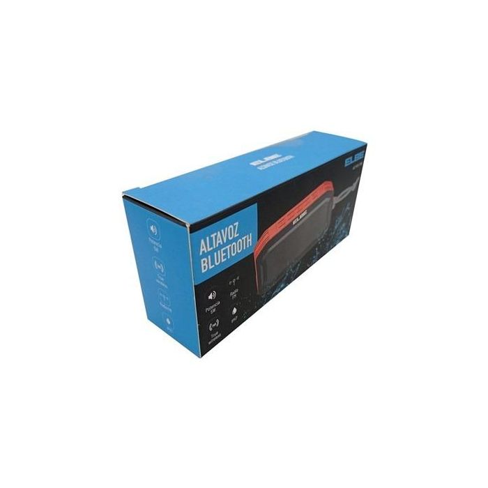 Elbe ALT-R15-TWS Altavoz Bluetooth 5W TWS, Resistente al Agua IPX7, Color Rojo 9 Elbe ALT-R15-TWS Altavoz Bluetooth 5W TWS, Resistente al Agua IPX7, Color Rojo 9