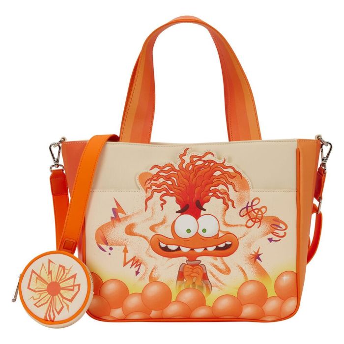 Loungefly Bolso Tote con Monedero Ansiedad Del Reves Disney Pixar Inside Out 2