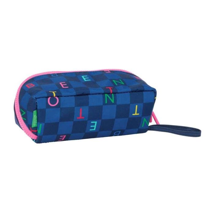 Safta Estuche Portatodo Escolar Benetton Damero Cuadrado Grande, 1 Cremallera, 80x80x200 mm 1 Safta Estuche Portatodo Escolar Benetton Damero Cuadrado Grande, 1 Cremallera, 80x80x200 mm 1