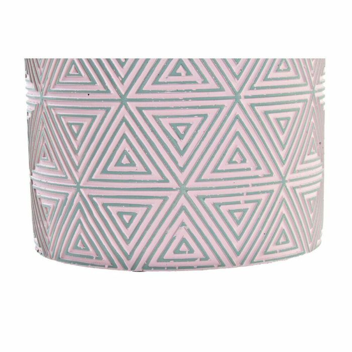 DKD Home Decor Macetero Scandi de Cemento Rosa y Gris – Set de 2 Unidades, 17x17x15 cm 2 DKD Home Decor Macetero Scandi de Cemento Rosa y Gris – Set de 2 Unidades, 17x17x15 cm 2