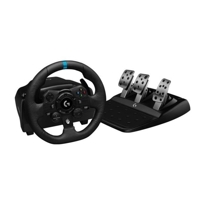 Logitech G923 Volante y Pedales con TrueForce para Simulador de Carreras 0 Logitech G923 Volante y Pedales con TrueForce para Simulador de Carreras 0