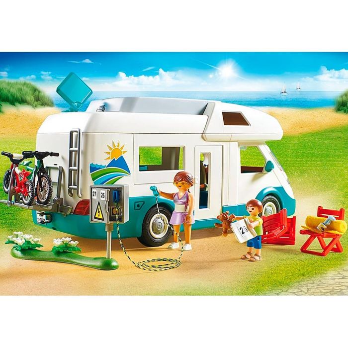 Playmobil Caravana de Verano 70280 Family Fun para Niños a Partir de 4 Años, Juguete de Plástico 2