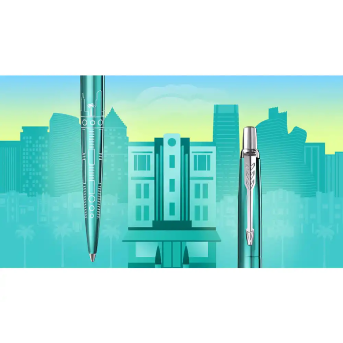 Boligrafo Parker Jotter Core Global Icons Miami Turquesa Ct 4 Boligrafo Parker Jotter Core Global Icons Miami Turquesa Ct 4
