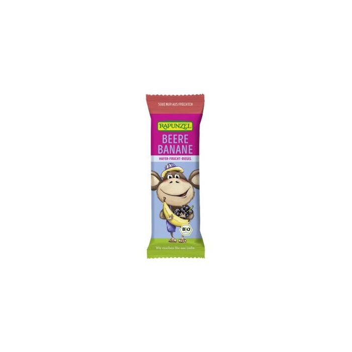 Barrita Infantil De Avena, Bayas Y Plátano