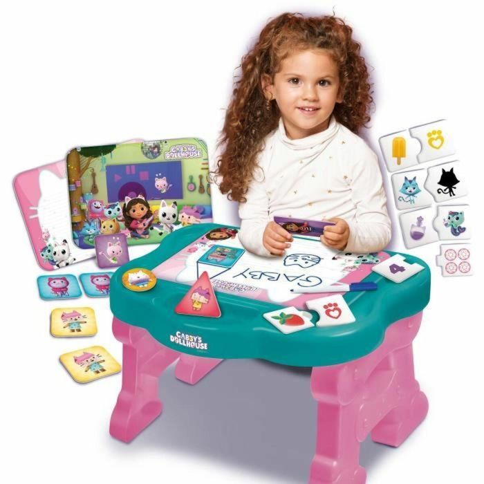 Lisciani Giochi Mesa Educativa Gabby Dollhouse LIS8008324103355 - Más de 10 juegos fáciles y divertidos 5