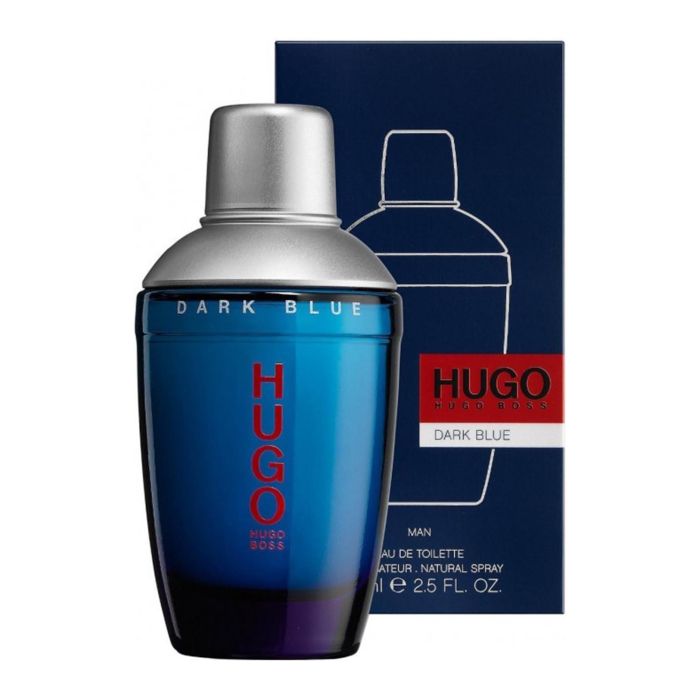 Hugo Boss-Hugo Dark Blue Eau De Toilette Vaporizador 75 mL