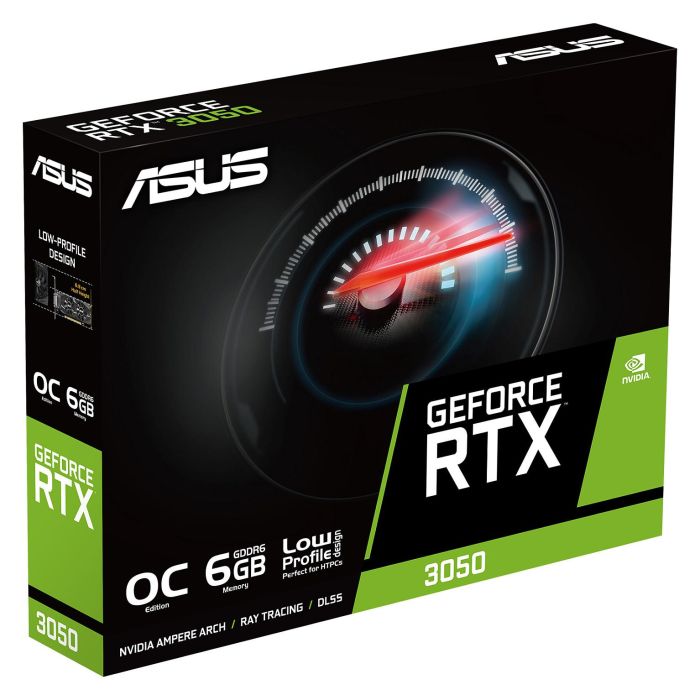 ASUS RTX 3050 6GB GDDR6 VGA-RTX3050-O6G Tarjeta Gráfica OC 5
