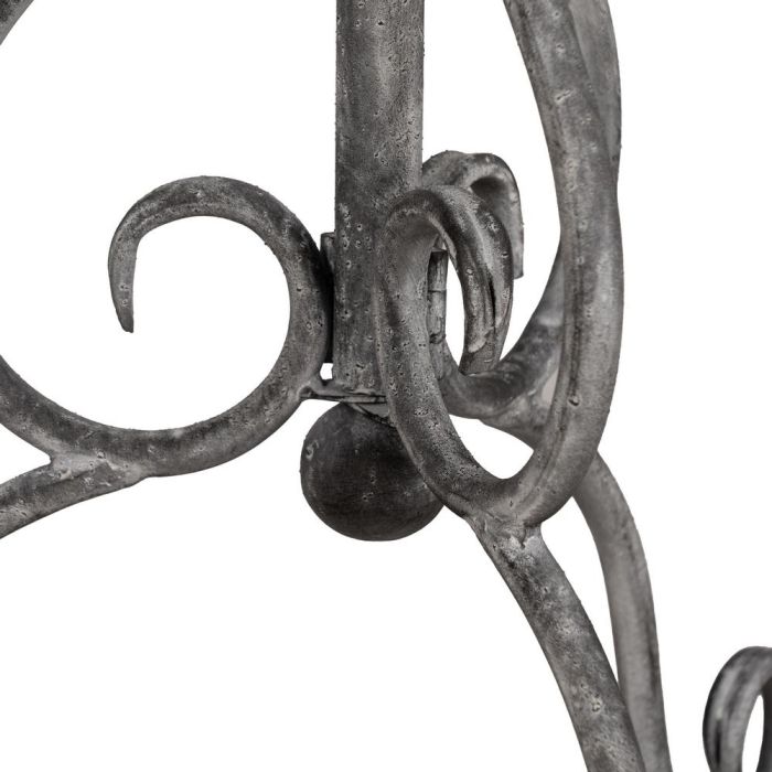 Mesita Gris Metal 45,50 X 45,50 X 73,50 cm