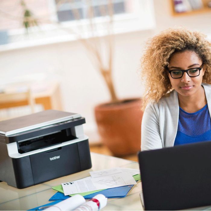 L Brother DCP-1612WVB - A4 - Schwarz - Silber 3