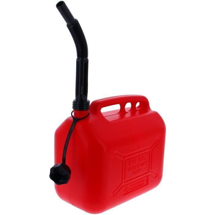 Bidón de plástico - XL TECH - 506021 - Capacidad 10 litros - Especialmente homologado para hidrocarburos 3 Bidón de plástico - XL TECH - 506021 - Capacidad 10 litros - Especialmente homologado para hidrocarburos 3