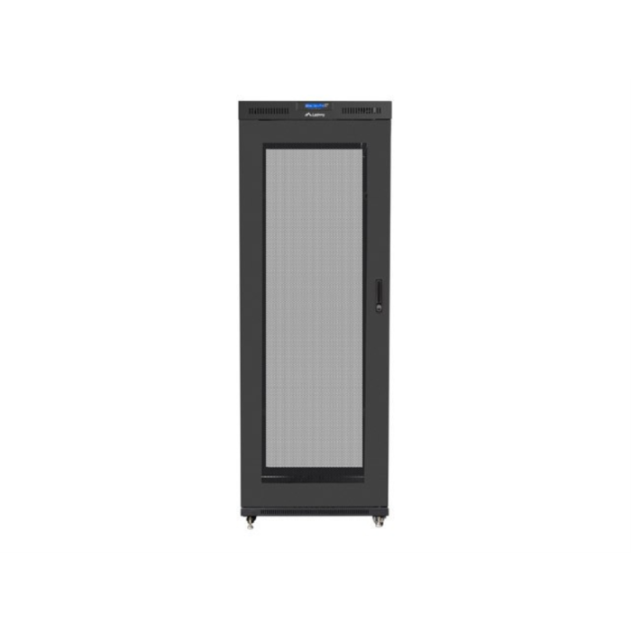 Lanberg Rack Servidor 19 Pulgadas 27U 800x1000 Negro con 6 Ventiladores Integrados, Puertas Perforadas y Carga 1200 kg 5 Lanberg Rack Servidor 19 Pulgadas 27U 800x1000 Negro con 6 Ventiladores Integrados, Puertas Perforadas y Carga 1200 kg 5