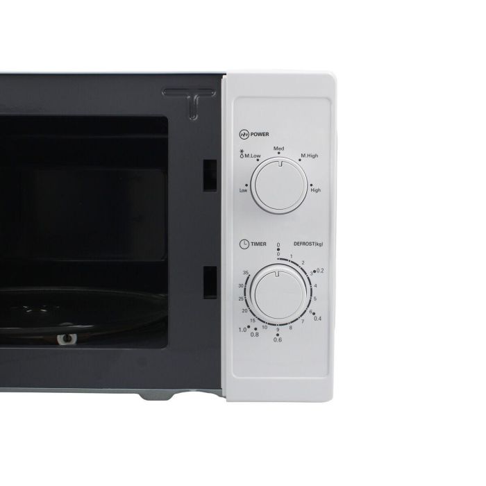 Microondas con Grill TM Electron Blanco 700 W 20 L 4 Microondas con Grill TM Electron Blanco 700 W 20 L 4
