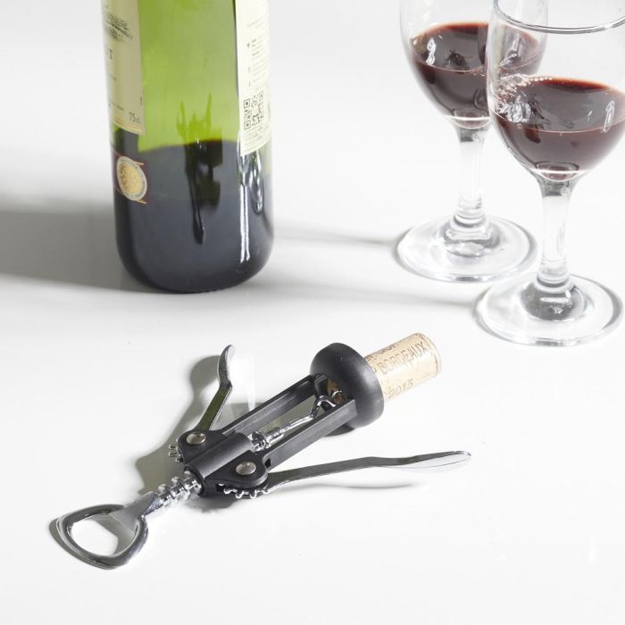 Cook Concept Sacacorchos y Abridor de Botellas Doble Palanca Colección Cocktail Lounge Colores Surtidos 1