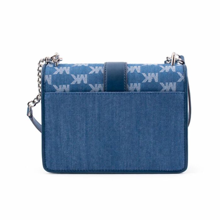 Bolso Bandolera Michael Kors GREENWICH Azul 21 x 15 x 8 cm 2