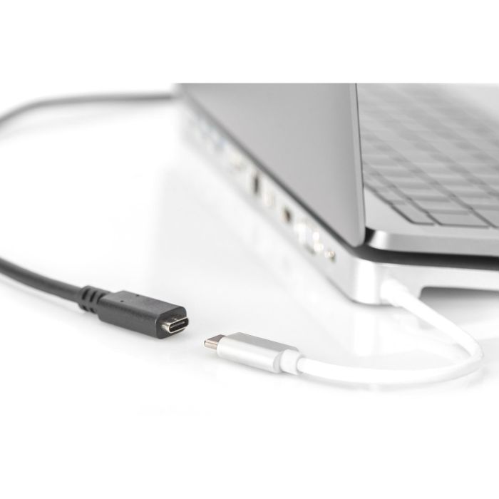 DIGITUS USB 2.0 Verlängerungskabel Typ C -C St/Bu 2.0m. sw 2