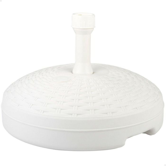 Base para Sombrilla Aktive Blanco Plástico 45 x 30 x 45 cm (5 Unidades) 1 Base para Sombrilla Aktive Blanco Plástico 45 x 30 x 45 cm (5 Unidades) 1