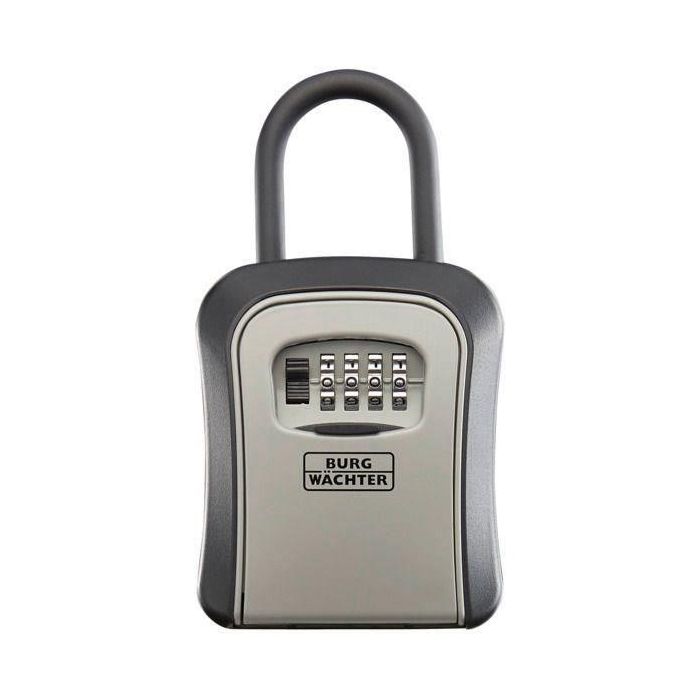 Key Safe 50 SB Burg -Wächter Key Key Keys: para teclas de hasta 10.5 cm de largo - Iluminación para apertura segura y fácil Key Safe 50 SB Burg -Wächter Key Key Keys: para teclas de hasta 10.5 cm de largo - Iluminación para apertura segura y fácil
